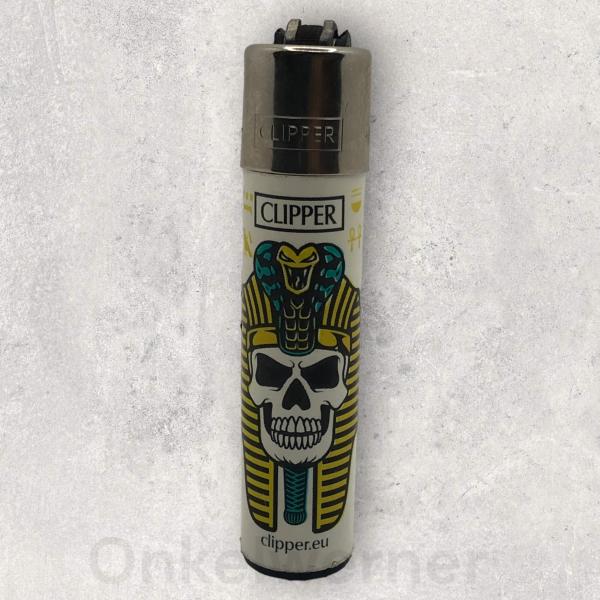 Skulls 15 - 1/4 Clipper Feuerzeug